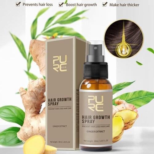 Hair Growth Spray Fast Grow Hair Serum Hair Thickening Serum Nourishing Spray Hair Lengthening Mist Hair Volumizer