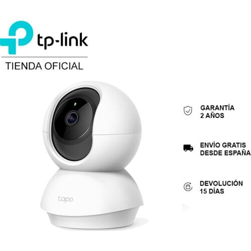 Wireless TPLINK Tapo C200 surveillance cameras, HD 1080p Video, night vision, 360 ° rotation, motion detection