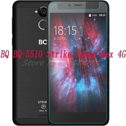 2PCS NEW Screen Protector mobile phone For BQ BQ-5510 Strike Power Max 4G 5510 9H Tempered Glass Film Protective Screen Cover