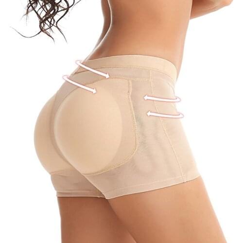 Women Butt Lifter Underwear Padded Panties Hip Enhancer Body Shaper Boyshort