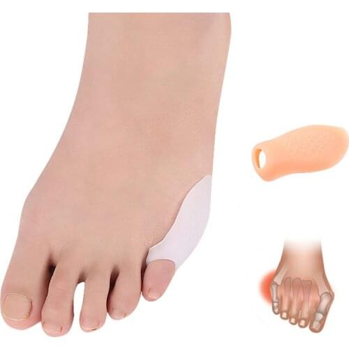 3 Pairs Silicone Overlapping Hammer Toe Separator Corrector Gel Foot Care Protector Hallux Valgus Orthopedic Fingers Separators