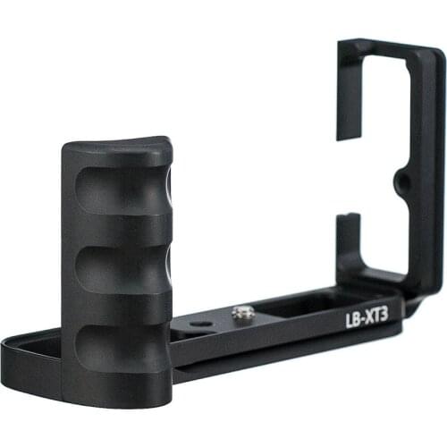 Quick Release L Plate/L Bracket For Fujifilm Fuji X-T3 XT3 Digital Camera Parts 1/4 "Thread Screw CNC Metal Board with Hand Grip