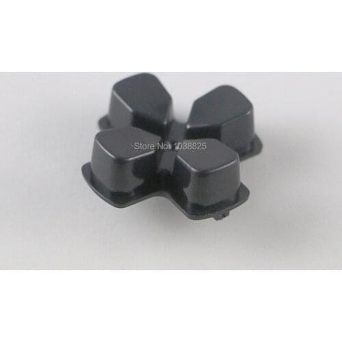 100pcs/lot black plastic button d pad cross button set Repair Part For PS4 for playstation 4 controller ChengChengDianWan