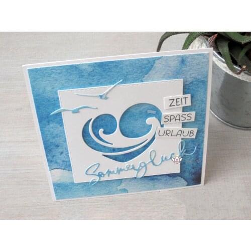 New Heart shaped wave frame Metal Cutting Dies Stencils DIY Scrapbooking Paper/photo Cards Embossing Dies