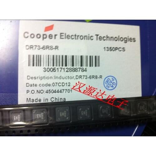 DR73-6R8-R 6.8UH 3.12A 7.6X7.6X3.5MM COOPER shielded SMD power inductor