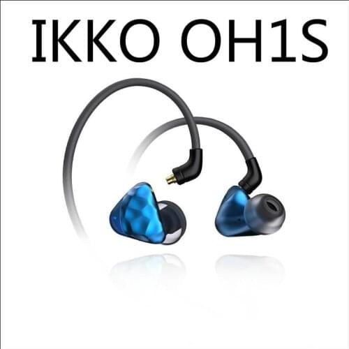IKKO Gems OH1S Knowles 33518 1DD+1BA Hybrid Driver Noise-Isolating IEMs Hifi Monitor Audiophile Earphones MMCX Detachable Cable