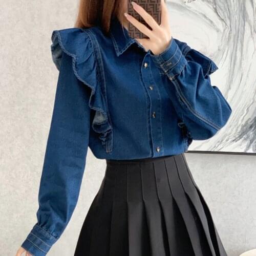 Женские джинсовые рубашки JAROD China At AliExpress