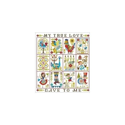 NN YIXIAO Counted Cross Stitch Kit Cross stitch RS cotton with cross stitch Haejbgqs Version