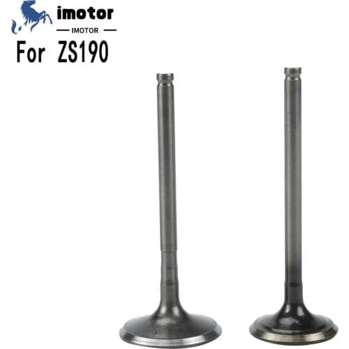 Motorcycle Intake Exhaust Valves Kit For 2V Zongshen 190cc Z190 W190 ZS1P62YML-2 Engine Dirt Pit Bike Atv Quad