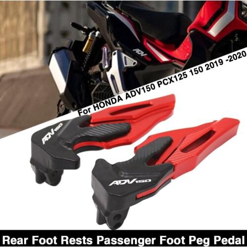 Motorcycle Accessories CNC Rear Passenger Foot Nail Foot Stool Support Foot Pedal Nail For HONDA ADV150 PCX125 PCX150 2019-2020