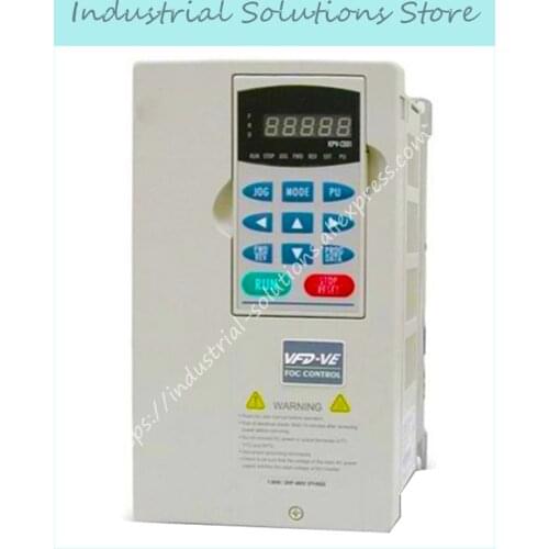 New Inverter VE Series Of High Frequency Converter Inverter VFD185V43A-2 3Phase 380V 18.5KW 25HP 0~600Hz