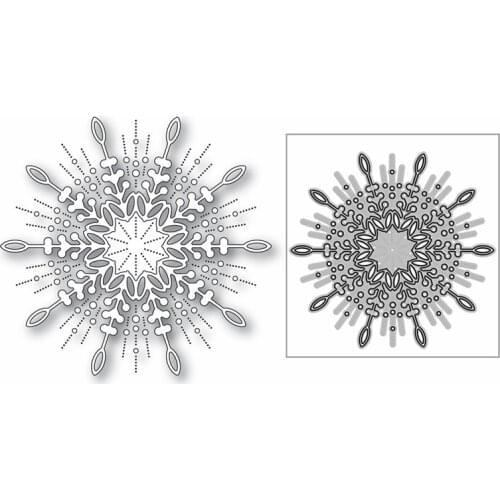 New Christmas Dainty Snowflake Shape 2020 Metal Cutting Dies for DIY Scrapbooking and Card Making Decor Embossing Craft No Stamp