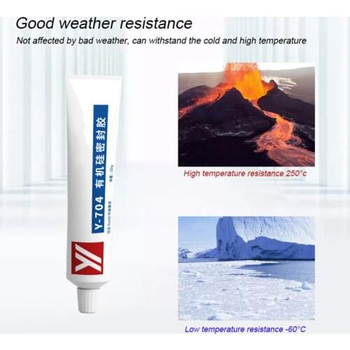 Newly Silicone Sealant Fast Dry Glue Waterproof High Temperature Resistant Electronic Glue for Circuit Board