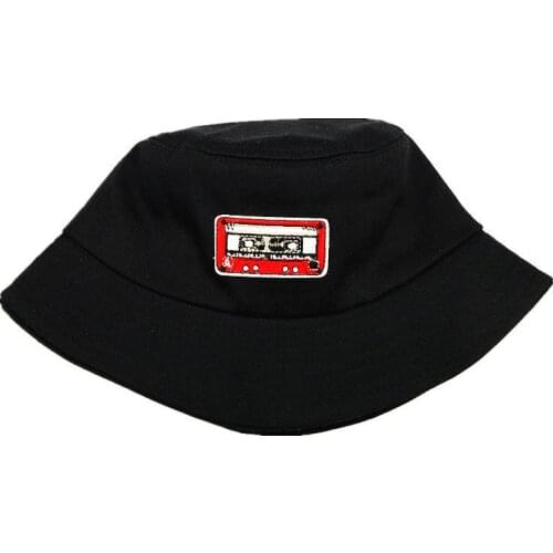 2021 Tapes Embroidery Cotton Bucket Hat Fisherman Hat Outdoor Travel Hat Sun Cap Hats for Men and Women 32