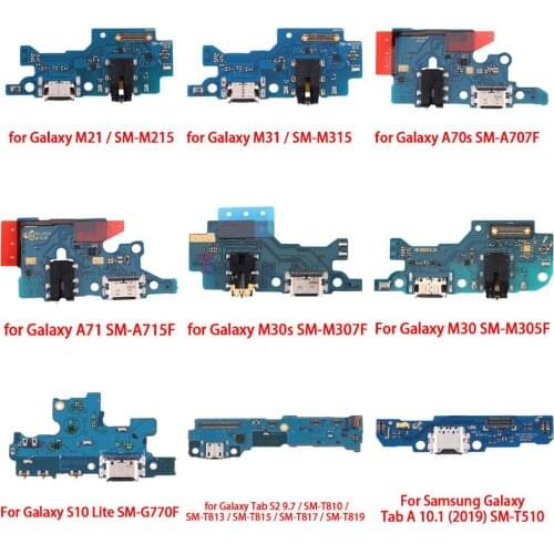 Charging Port Board for Samsung Galaxy M21/SM-M215/M31/SM-M315/A70s SM-A707F/A71 SM-A715F/M30s SM-M307F/M30 SM-M305F/S10 Lite