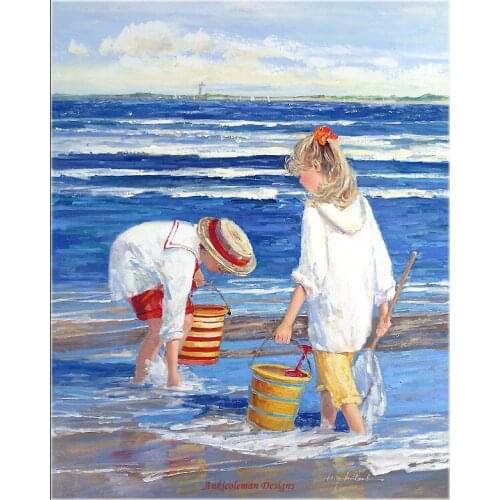 Full Embroidery Counted Cross Stitch Kits Needlework - Crafts 14 ct Aida DIY Arts Handmade Decor - September Afternoon