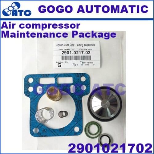 High quality Maintenance Package 2901021702 Repair parts Air compressor one-way check valve maintenance package