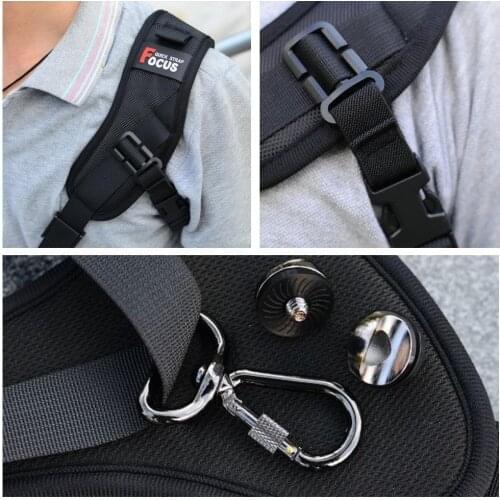 Sling Belt Neck Shoulder Strap For Camera DSLR Black Shoulder Carry Sling Neck Speed Strap Soft Quick Z0T0