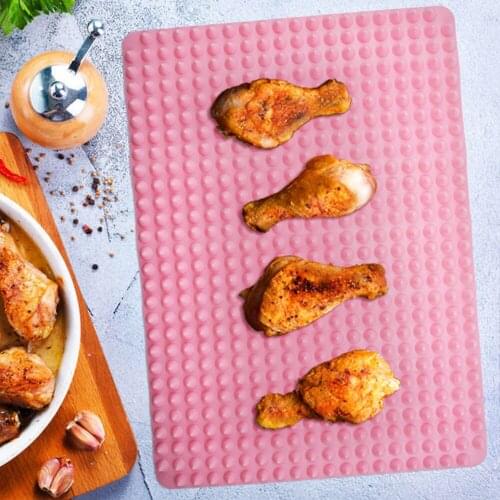 Silicone Baking Mat Pyramid Non Stick Oven Baking Tray Mat Cooking Mat Food Safe Oven Protector Liner Kitchen Bakeware Tools