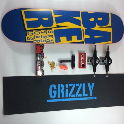 Skateboard Pro Baker All Accessories Included7-layer Canadian Double Warped Skateboard High-quality Skateboard 8.0 Inch