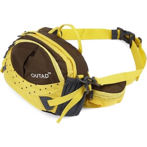Outdoor Multifunction Shoulder Bag Waist Bag Casual Travel Riding For OUTAD Exquisitely Designed Durable