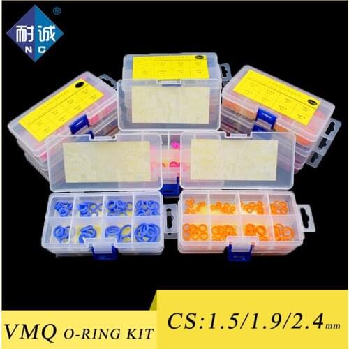 O-ring food grade color silicone O-ring seal VMQ gasket waterproof and temperature-resistant environmental protection kit
