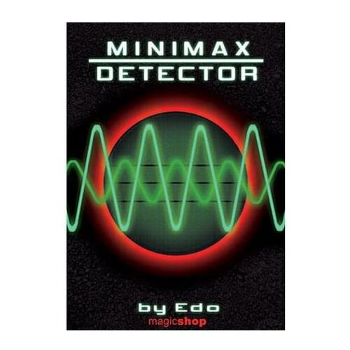 Minimax (Gimmick and DVD) Magic Tricks Close Up Magic Props Electronic Magnetic Detector Magic Illusion Comedy Magician Device