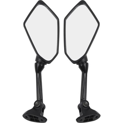 Motorcycle Left Right Rear View Mirrors For Kawasaki Ninja ZX6R ZX-6R 2009-2012 10 11