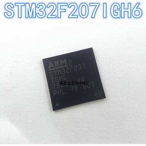 1PCS 100% new original authentic STM32F207IGH6 BGA-176 32F207IGH6 BGA176 32-bit microcontroller chip