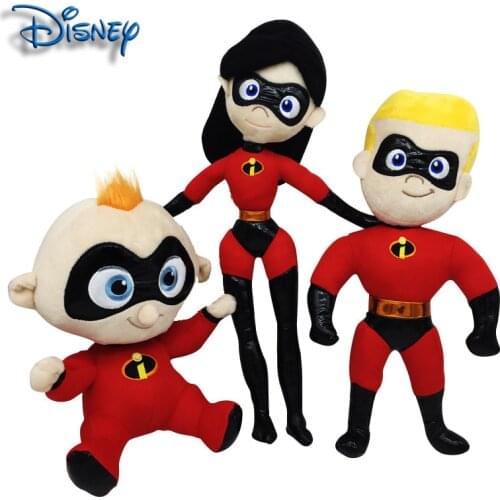 The Incredibles 2 version cartoon character doll plush toy doll 4 classic childrens collection holiday gifts