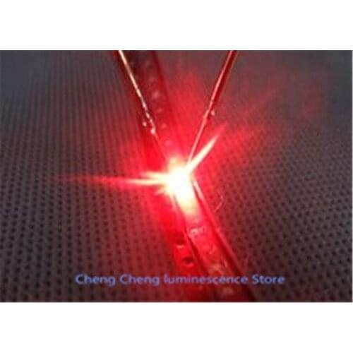 2000Pieces/lot for Super bright LED lamp bead 0603 red patch luminous tube 1608 red indicator light