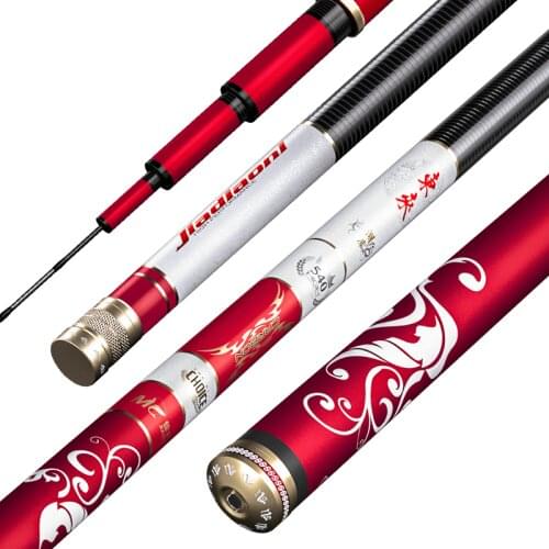 40T High Carbon Fiber Carp Fishing Canne for River and Lake 3.6m-7.2m Taiwan Fishing Olta Hand Rod Vara De Pesca