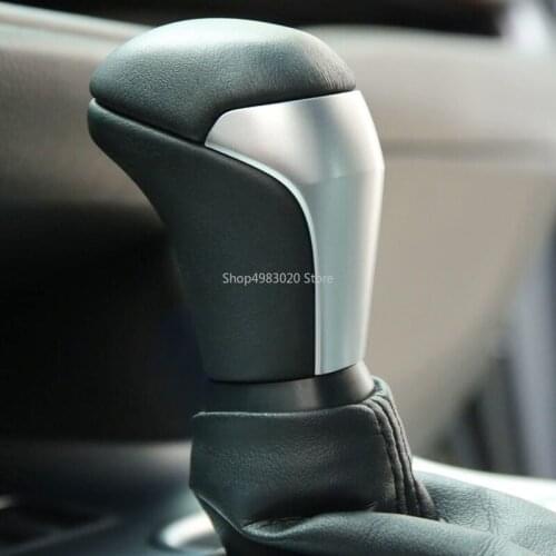 ABS Chrome accessories For Toyota Highlander Kluger 2014-2018 Car Styling Car gear shift knob handle Cover Trim carslyling