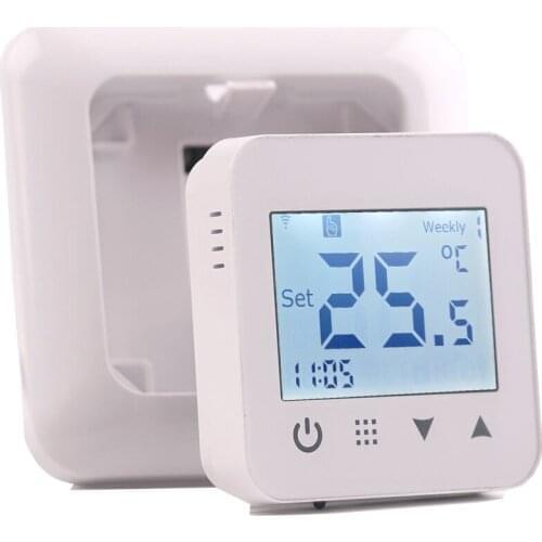 Digital Smart Room Thermostat Weekly Programmable Electric Water Gas Boiler Heating Thermostats