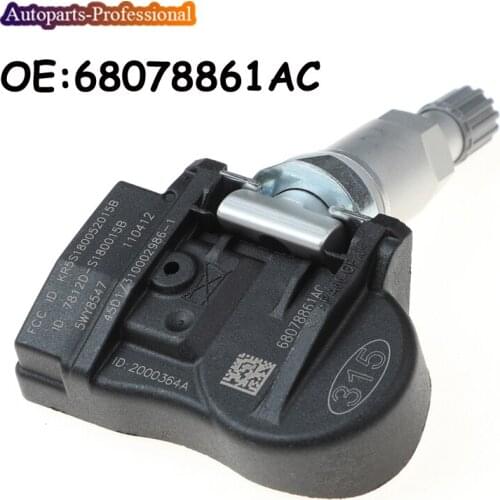TPMS Tire Pressure Sensor For CHRYSLER PACIFICA For DODGE AVENGER For JEEP COMPASS For MITSUBISHI LANCER 68078861AC 56029526AA