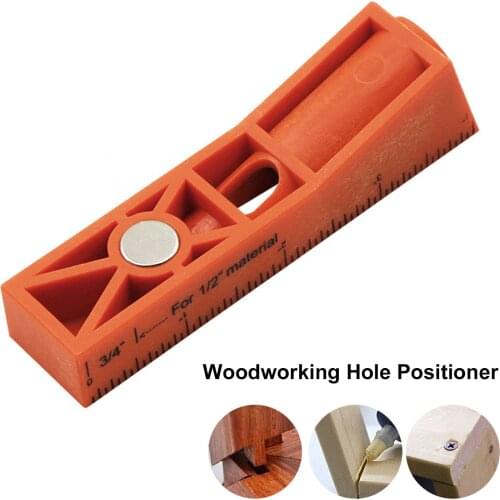 Woodworking Hole Punch Positioner Inclined Drill Guide Tool Smooth Chip Evacuation Without Clogging Woodworking Hole Positioners