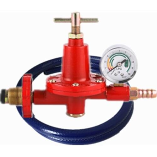 Commercial Lpg Medium Pressure Valve Fierce Fire Stove High Pressure Valve Steel Cylinder Regulator Gas Tank Watch