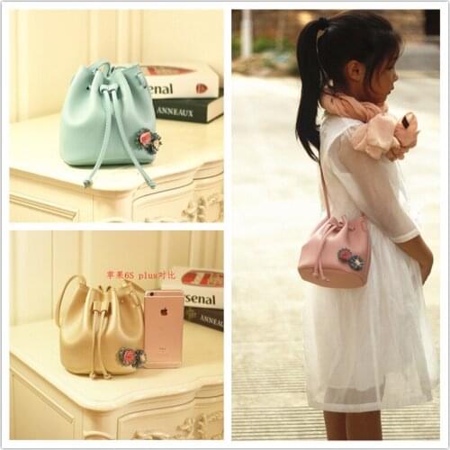 Coin Purse Kids Mini Candy Bag Cute PU Girls Fashion Solid Kids Bag Coin Pouch Baby Wallet Money Holder Kid Gift