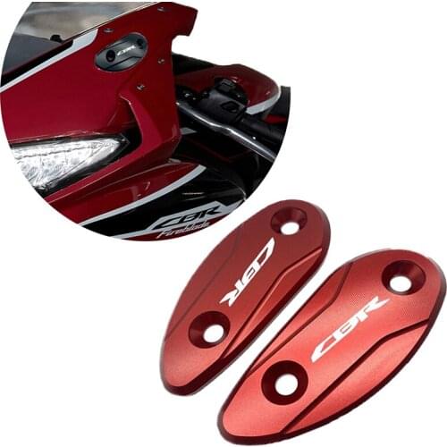Suitable for Honda Motorcycle CBR 1000RR CBR 1000 RR 2008-2017 Rearview Mirror Hole Base Cover Drive Eliminator Decorative Cover