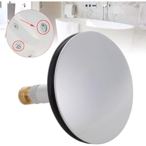 Brass Kitchen Sink Bathtub Plug Drain Waste Plug Valve Bathtub Drain Stopper For Bathroom Replacement Accessories 43mm