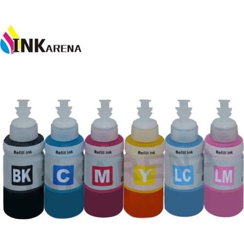 70ml Dye Ink Based Refill Ink Kit for Epson L800 L801 L351 L353 L551 Printer ink Cartridge T6731 T6732 T6733 T6734 T6735 T6736