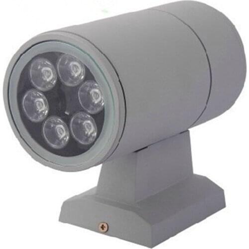 One head Outdoor Lighting Wall Lamps Waterproof 3w 6w 9w LED Wall Light IP65 Aluminum Porch lights AC 85-265V