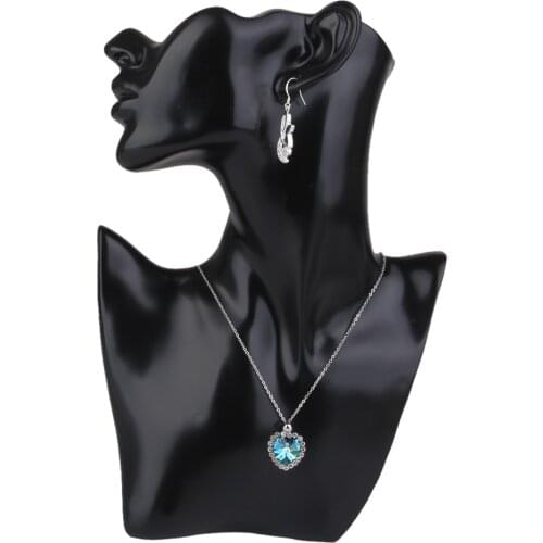 2Pcs Resin Figurine Mannequin Model Jewelry Display Stand Rack