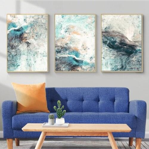 Modern Simplicity of Abstract Wall Art Canvas Painting Nordic Posters And Prints Wall Pictures For Living Kids Room Decor