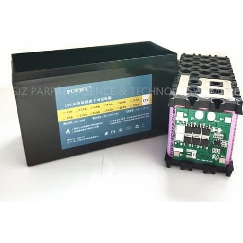 Waterproof high drain 5C 12V 24AH-6AH Lithium ion power battery electric devices bikes kids cars sprayer lights power bank