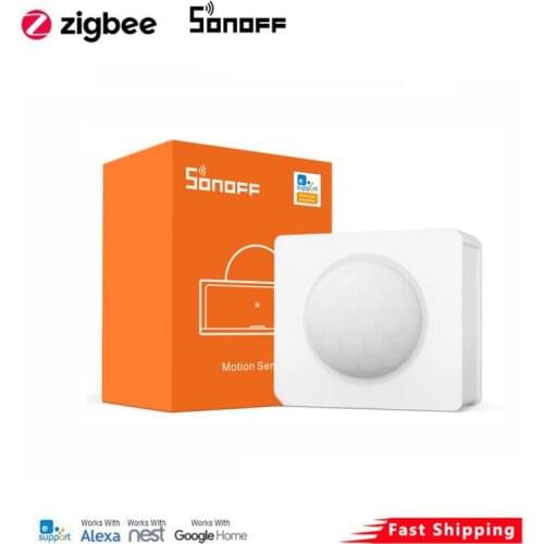1-20pcs SONOFF SNZB-03 Zigbee Motion Sensor Smart Home ZBBridge Required APP Ewelink Remote Voice Control With Alexa Google Home