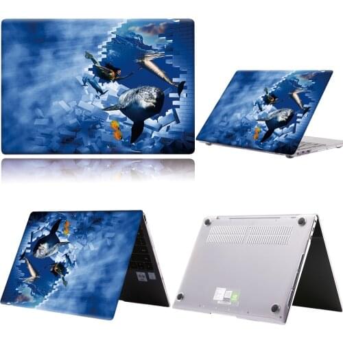 3D Art-ocean Laptop Case For Huawei MateBook 13/13 AMD Ryzen/14/D14/D15/X 2020/X Pro/Pro 16.1/Honor MagicBook 14/15 PC Shell