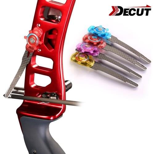 Decut Archery Bow Clicker Carbon Arrow Clicker Signal Sheet for Recurve Bows