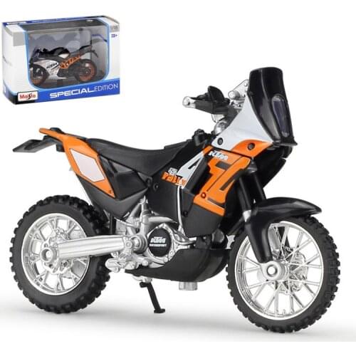Childrens Toys Gifts Maisto 1:18 KTM 450 Rally Model Car Simulation Alloy Motorcycle Metal Toy Cars Collection