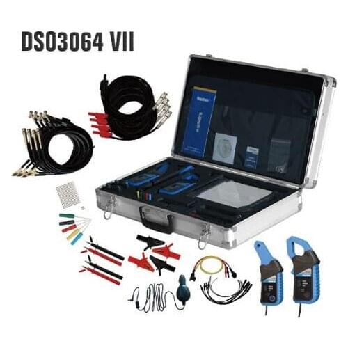 Hantek DSO3064 Kit VII Automotive Car Diagnostic Oscilloscope USB 2.0 4CH 200MS/s 60MHz Frenquency Counter LAN Optional